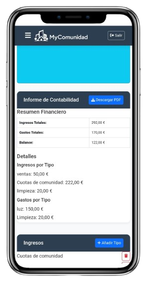 Informe de contabilidad