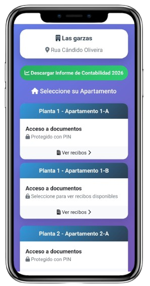 Portal para propietarios de MyComunidad